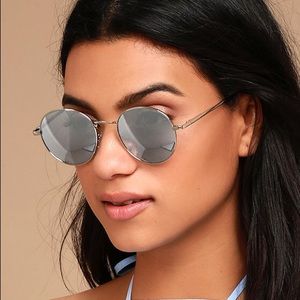 Mirrored Round Sunglasses